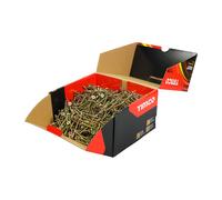 Timco - Velocity Premium Multi-Use Screws - PZ - Double Countersunk - Yellow (Size 5.0 x 60-1000 Pieces)