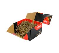 Timco - Velocity Premium Multi-Use Screws - PZ - Double Countersunk - Yellow (Size 5.0 x 70-1000 Pieces)