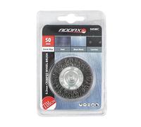 Timco 50SWC Drill Wheel Brush - Crimped Steel Wire 50Mm Blister Pack 1