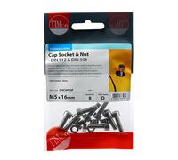 TIMCO Cap Socket Screws DIN912 A2 Stainless Steel - M5 x 16
