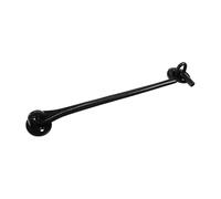 Timco 523957 Cabin Hooks - Black 10in Plain Bag 1