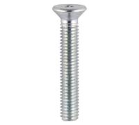 Timco 540Z Machine Screws - Countersunk - Ph - Metric Thread - B Point - Zinc M5 X 40 Box 500