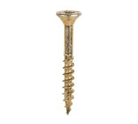 Timco 60050C2C C2 Clamp-Fix Multi-Purpose Premium Screws - Tx - Double Countersunk - Yellow 6.0 X 50 Box 200