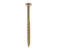Timco 60090C2C C2 Clamp-Fix Multi-Purpose Premium Screws - Tx - Double Countersunk - Yellow 6.0 X 90 Box 100