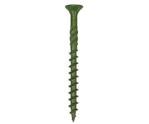 Timco 60SOLOD200Solo Decking Screws - PZ - Double Countersunk - Exterior - Green - 4.5 x 60