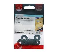 Timco 620WHPZP Penny / Repair Washers - Zinc M6 X 20 TIMpac 10