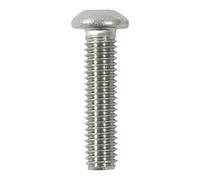 Timco 630BUTSSX Socket Screws - Button - A2 Stainless Steel M6 X 30 Bag 10