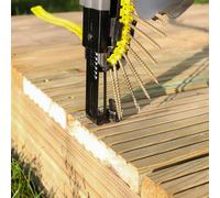 Timco 65C2DCOLL C2 Deck-Fix Premium Collated Decking Screws - Sq - Countersunk - Exterior - Green 4.5 X 65 Box 500