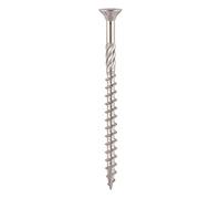 TIMco 65DEXSS250 Pozi Countersunk Head Index Decking Screw 4.5 x 65 - Silver (Tub of 250)