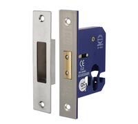 Timco - Euro Deadlock - Satin Nickel (Size 66 case / 45 Backset - 1 Each)