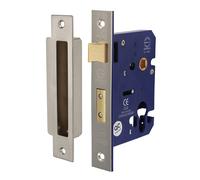 Timco Euro Sashlock Satin Nickel - 78mm (1 Pack Box)