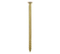 Timco 7.5 x 110mm Concrete Screws - Tx - Flat Countersunk - Yellow - Box of 100 00110TCON