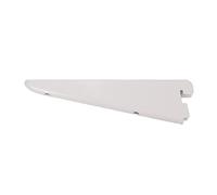 Timco 712028 Twin Slot Shelf Bracket - White 170Mm Unit 1