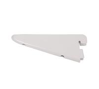 Timco 712159 Twin Slot Shelf Bracket - White 120Mm Unit 1