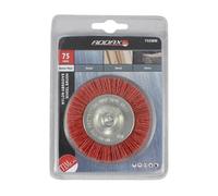 Timco 75SWN Drill Wheel Brush - Nylon 75Mm Blister Pack 1