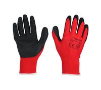 Timco 770164 Light Grip Gloves - Crinkle Latex Coated Polyester Large
