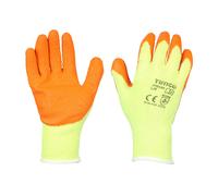TIMCO Ecogrip Gloves Crinkle Latex Coated Polycotton Multi Pack - 770- you get 3