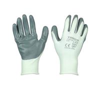 Timco 770716 Secure Grip Gloves - Smooth Nitrile Foam Coated Polyester Large