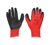 Timco 770746 Light Grip Gloves - Crinkle Latex Coated Polyester X Large