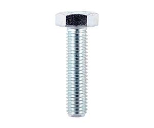 TIMCO 8.8 DIN 933 BZP Hex Set - 8 x 30 - Zinc - Box of 200