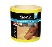 TIMCO 80 Grit Sandpaper Roll - Yellow -115mm x 10m