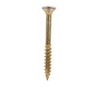 TIMco TX40 C2 Clamp-Fix Multi-Purpose Screws 8.0 x 80mm CSK (Box of 100) Yellow