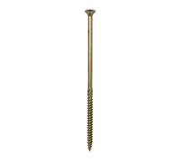 TIMco TX40 C2 Clamp-Fix Multi-Purpose Screws 8.0 x 200mm CSK (Box of 50) Yellow