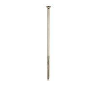 TIMco TX40 C2 Clamp-Fix Multi-Purpose Screws 8.0 x 250mm CSK (Box of 50) Yellow