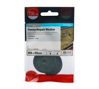 Penny Repair Washers Zinc Plated 8mm 40mm Pack of 4
