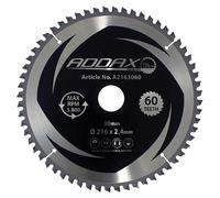 Timco A2163060 -5° Circular Saw Blade 216 X 30 X 60T Clamshell 1