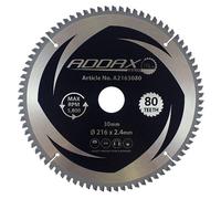 Timco A2163080 -5° Circular Saw Blade 216 X 30 X 80T Clamshell 1