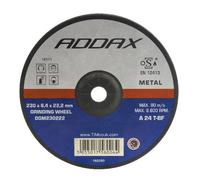 TIMCO Addax DPC Metal Grinding Disc - 115 x 6.4 x 22.2mm - Pack of 25