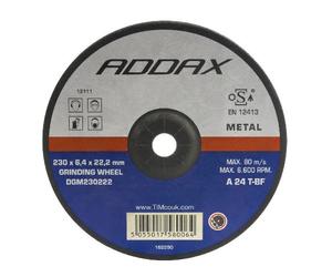 TIMCO Addax Flat Metal Cutting Disc - 230 x 3.2 x 22.2mm - Pack of 25