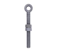Timco Adjustable Gate Eye, Hot Dipped Galvanised - M22 X 200