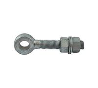 Timco - Adjustable Gate Eyes with Nuts - Hot Dipped Galvanised (Size M16 x 100-1 Each)