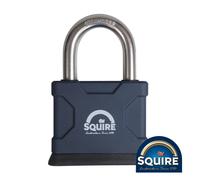Timco All Terrain Padlock Squire Lock Security Resistance Brass Steel 50mm