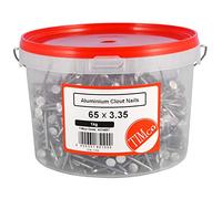 TIMco ALUMINIUM CLOUT NAILS (1kg TUB) 50 x 3.35