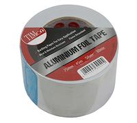 Timco AFT75 Aluminium Foil Tape 45M X 75Mm Roll 1