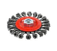 Timco Angle Grinder Wheel Brush Twisted Knot Steel Wire - 115mm