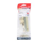 Timco Architectural Flat Section Bolt - Polished Brass TIMpac 1 200369P