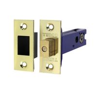 Timco Architectural Tubular Deadbolt Electro Brass & Satin Nickel - 103mm