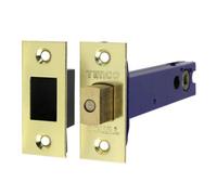 Timco Architectural Tubular Deadbolt Electro Brass & Satin Nickel - 128mm