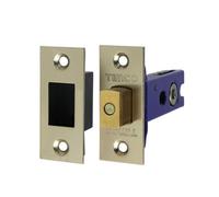 Timco Architectural Tubular Deadbolt Electro Brass & Satin Nickel - 78mm