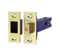 Timco Architectural Tubular Deadbolt - Electro Brass & Satin Nickel in Gold Timco Gold