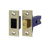 Timco Architectural Tubular Deadbolt - Electro Brass & Satin Nickel TIMbag 1 675606P