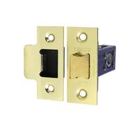 Timco Architectural Tubular Latch Electro Brass & Satin Nickel - 64mm