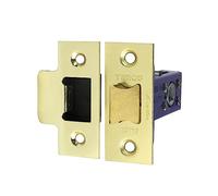 Timco - Architectural Tubular Latch - Electro Brass & Satin Nickel (Size 64 case / 45 Backset - 1 Each)