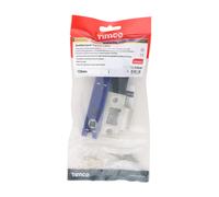 Timco Architectural Tubular Latch - Electro Brass & Satin Nickel TIMbag 1 675015P