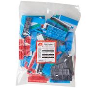 TIMCO Assorted Packers - Assorted Colours - Colourful spacers, shims, Plastic Packers - 28mm 100 x 28 - Bag of 200