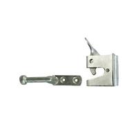 Timco Automatic Gate Latch - Hot Dipped Galvanised (Size 2" - 1 Each) in Silver Timco Silver